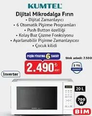 KUMTEL MİKRODALGA FIRIN fiyat ve kampanya bilgisi